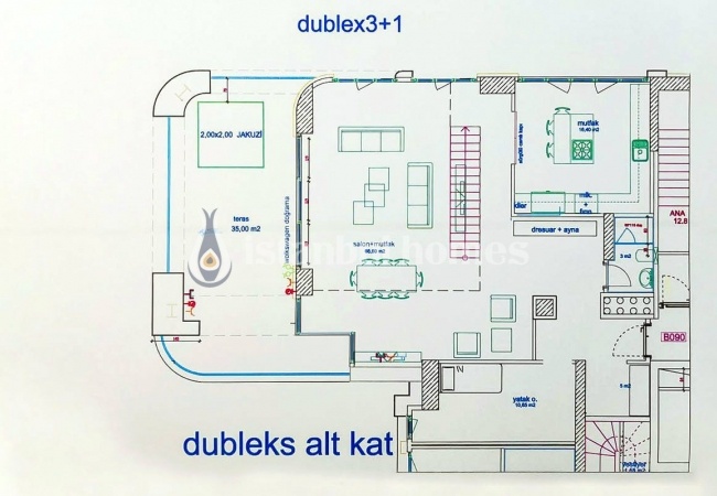 Luxueux Immobilier Vue Sur Île Et Mer À Kartal Istanbul 13