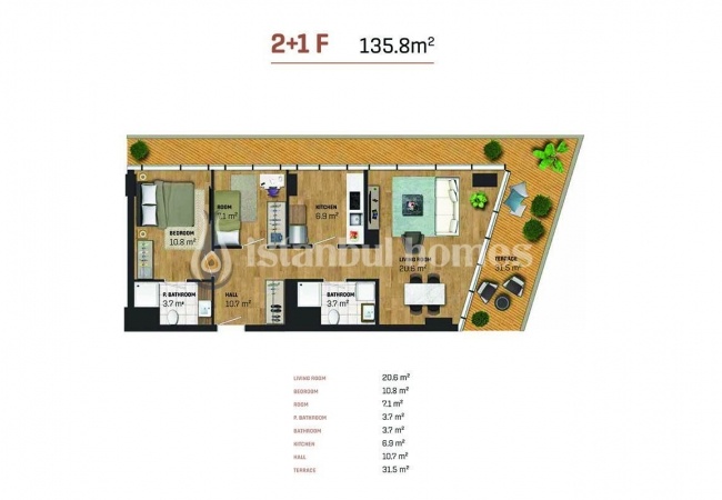 Investment Property with Hotel Comfort in Kucukcekmece 37