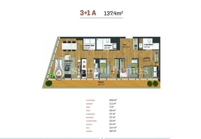 Investment Property with Hotel Comfort in Kucukcekmece 38