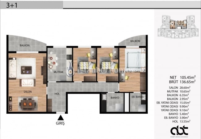 Esenyurt’ta Sosyal ve Günlük Olanaklara Yakın Satılık Daireler 20