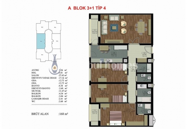 Investment Apartments in a Great Location of Eyup 43