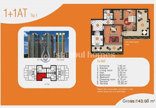 Ready to Move Property in Turkey Istanbul 15