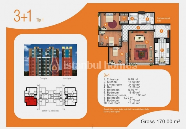 Ready to Move Property in Turkey Istanbul 20