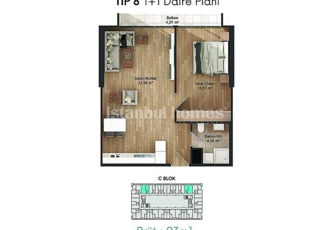 Wohnungen In Einem Reichen Komplex In Kucukcekmece 39