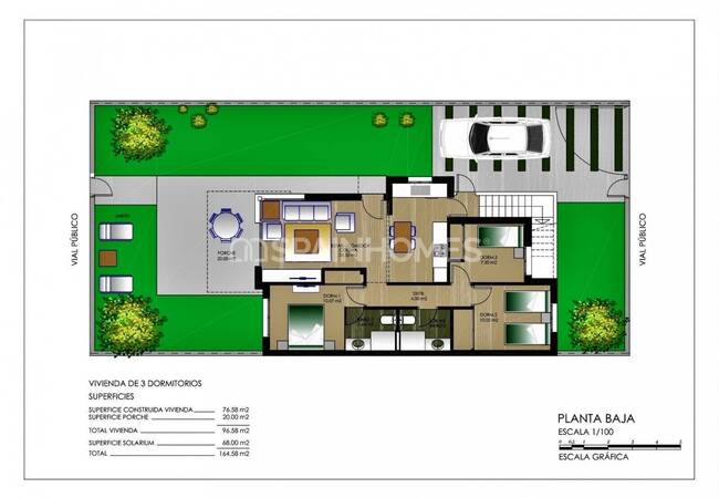 Современные Сдвоенные Виллы с Большим Участком в Мурсии 63
