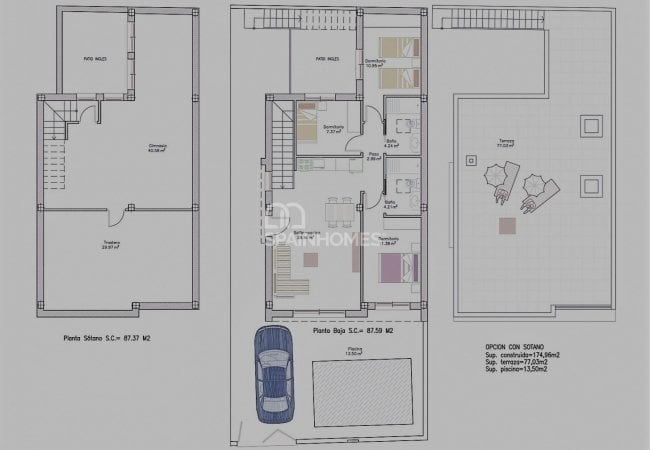 Modern Villas with Swimming Pool for Sale in Avileses Murcia 11