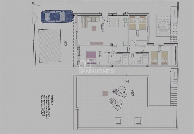 Modern Villas with Swimming Pool for Sale in Avileses Murcia 14