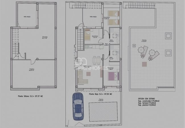 Modern Villas with Swimming Pool for Sale in Avileses Murcia 10