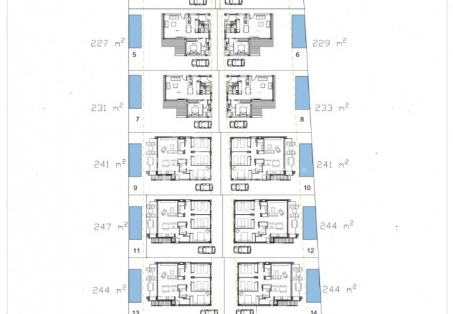 Costa Calida’da Plajlara Yakın Şık Müstakil Villalar 20