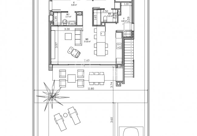Costa Calida’da Plajlara Yakın Şık Müstakil Villalar 19