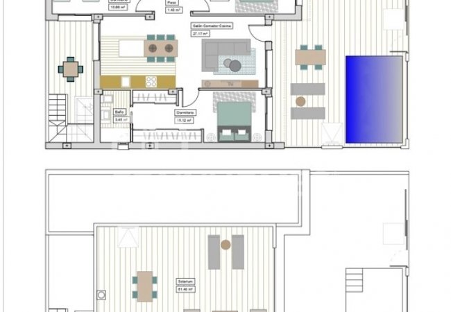Murcia Torre-pacheco’da Modern Tasarıma Sahip Havuzlu Evler 15