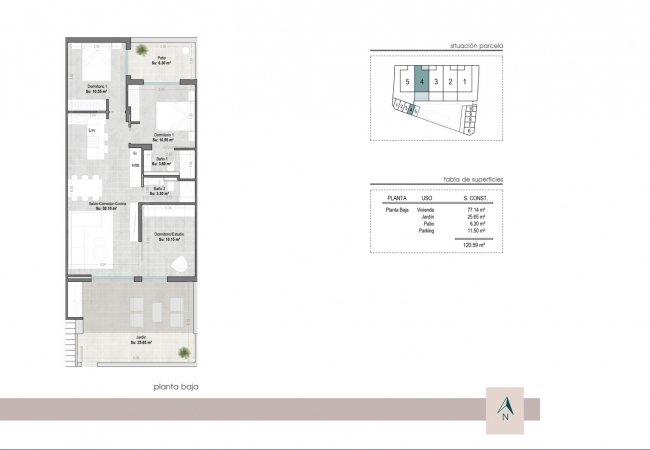 Real Estate in a Complex with a Swimming Pool in Costa Calida 57
