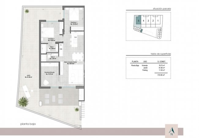 Real Estate in a Complex with a Swimming Pool in Costa Calida 58