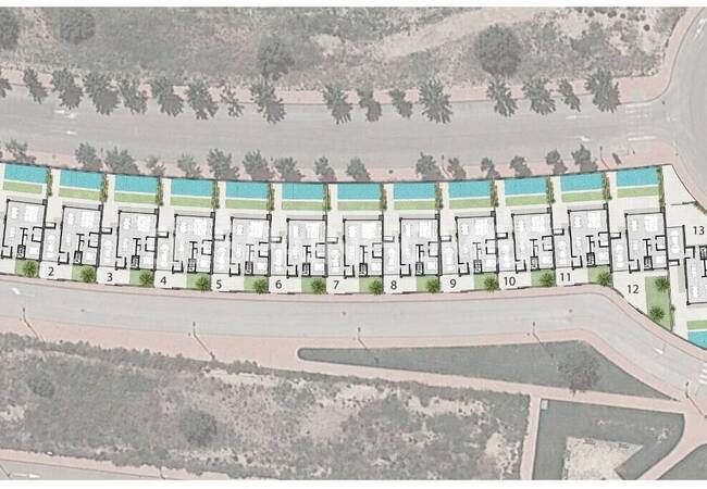 Villas Independientes Con Piscinas Privadas Y Solariums En San Javier 85