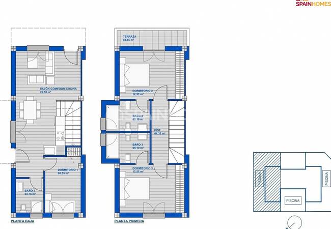 Mainstream Style Properties with Quality Finishes in Costa Calida 25