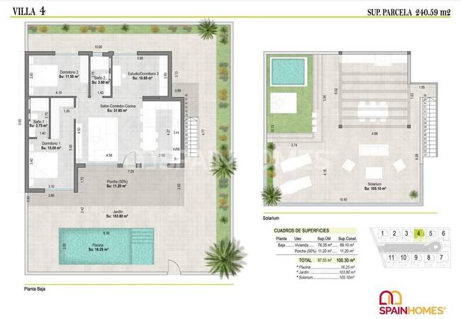 Vente De Villas Individuelles De Haute Qualité À Fuente Alamo 18