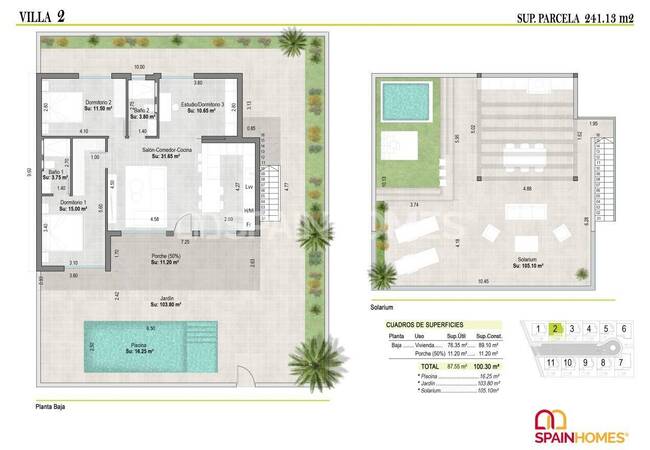 Vente De Villas Individuelles De Haute Qualité À Fuente Alamo 28