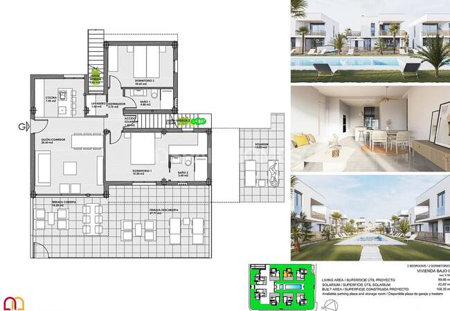 Apartments in a Complex with Pool Near the Sea in Cartagena 11