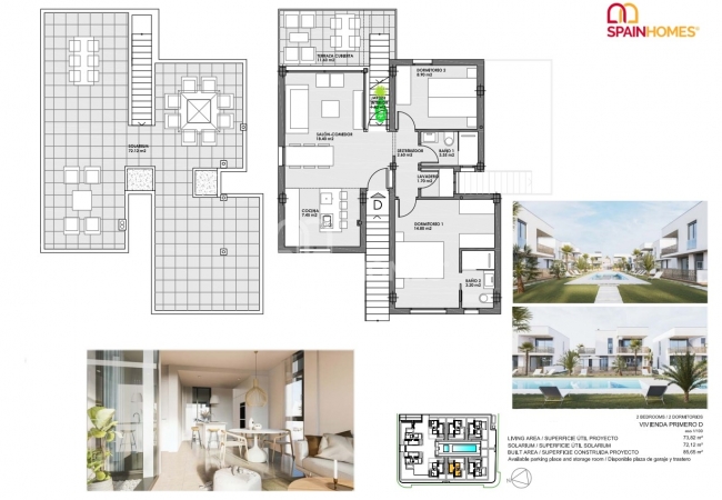 Apartments in a Complex with Pool Near the Sea in Cartagena 22