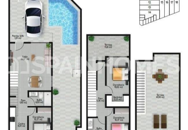 Stylish Properties in a Popular Area in San Pedro Del Pinatar 41