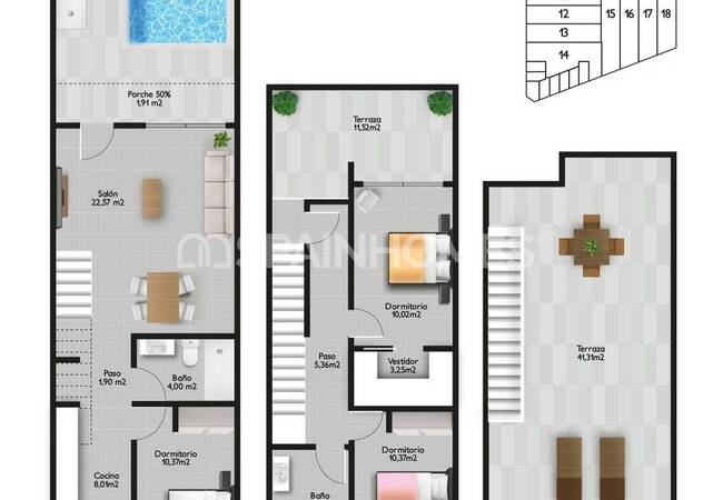 Stylish Properties in a Popular Area in San Pedro Del Pinatar 31