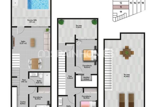 Stylish Properties in a Popular Area in San Pedro Del Pinatar 39