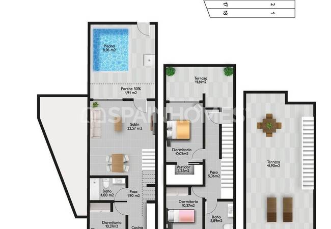 Stylish Properties in a Popular Area in San Pedro Del Pinatar 44