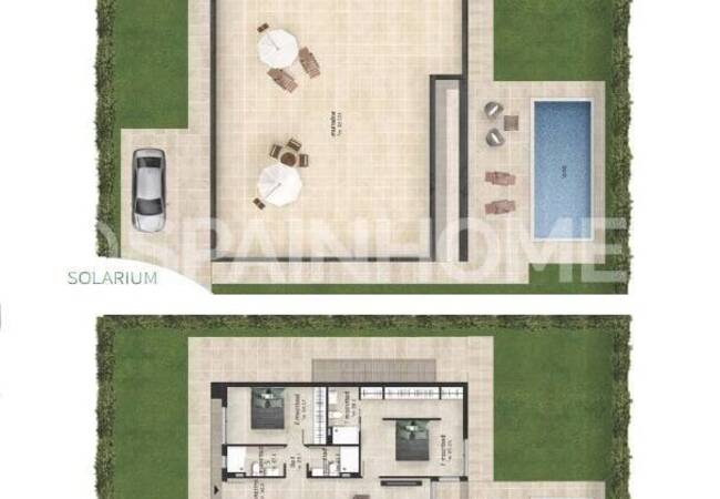 Condado De Alhama'da Güvenlikli Sitede Özel Havuzlu Villalar 16