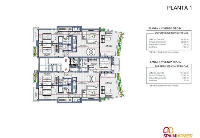 Comfortable Apartments in a Popular Area La Manga Club 34