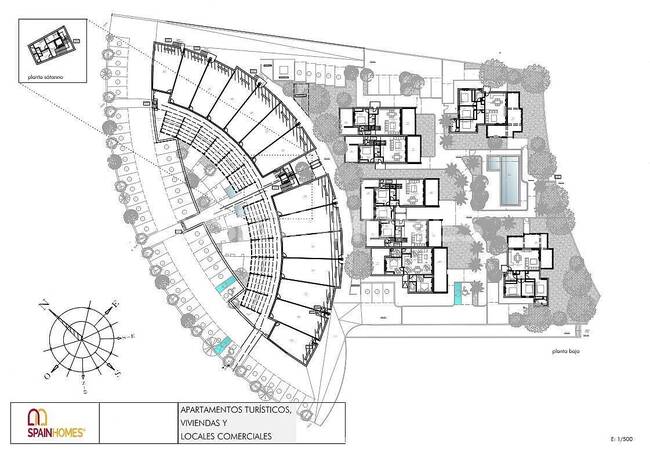Murcia La Manga'da Havuzlu Sitede Bahçeli Müstakil Ev 19