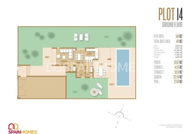 Villas Avec Piscine Privée Et Parking À Carthagène 59