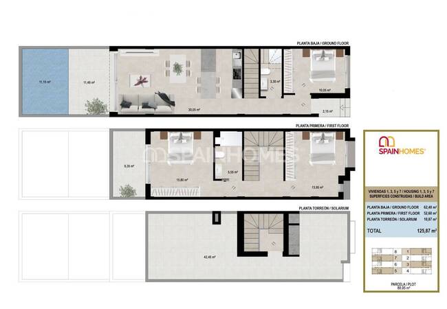 Contemporary Properties with Private Pools in San Javier 21