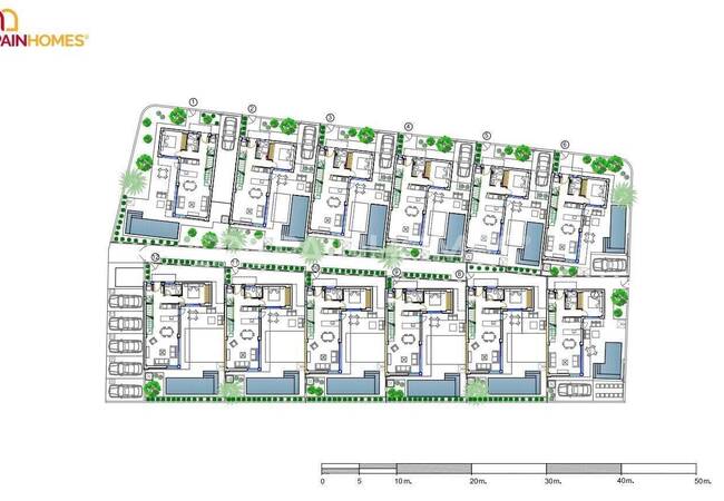 Современные Отдельные Дома с Бассейнами в Лос-Алькасаресе 41