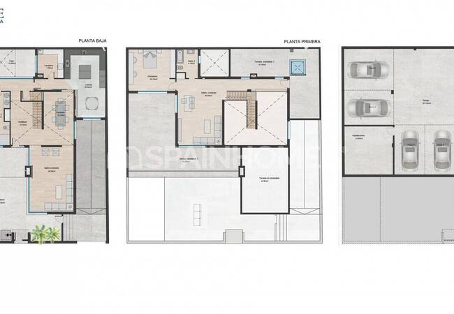 Costa Calida San Pedro Del Pinatar'da Havuzlu Şık Villa 54