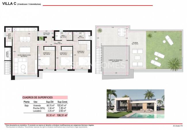 Villas Estilo Bungalow Con Piscina En Condado De Alhama 19