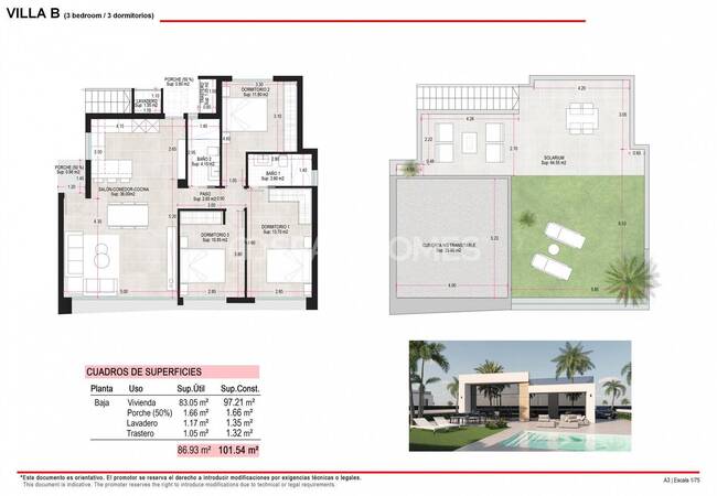 Villas Estilo Bungalow Con Piscina En Condado De Alhama 18