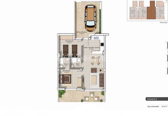 Modern Flats with Incredible Views in San Pedro Del Pinatar 42