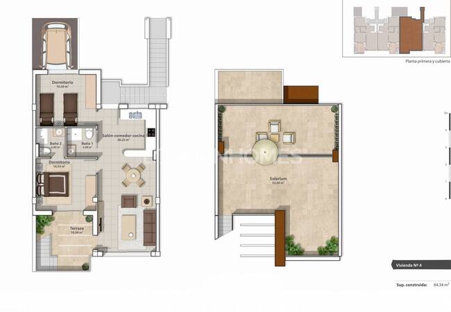 Modern Flats with Incredible Views in San Pedro Del Pinatar 46