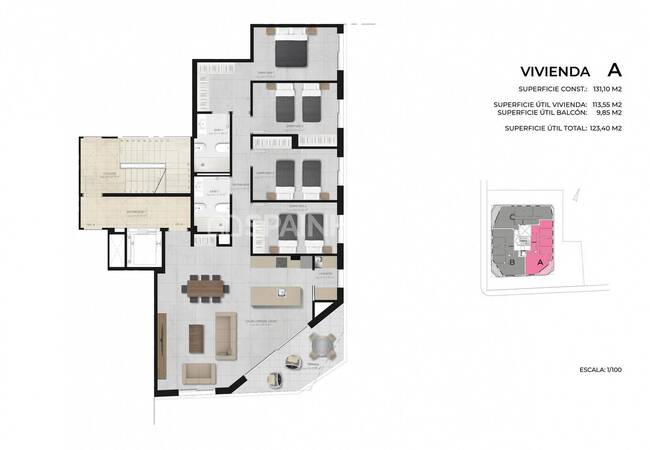 Sea View Apartments Close to the Beach in Aguilas Murcia 22