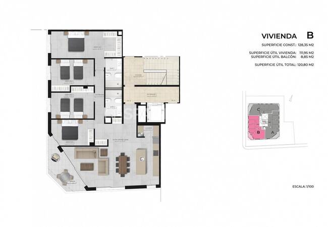 Sea View Apartments Close to the Beach in Aguilas Murcia 23