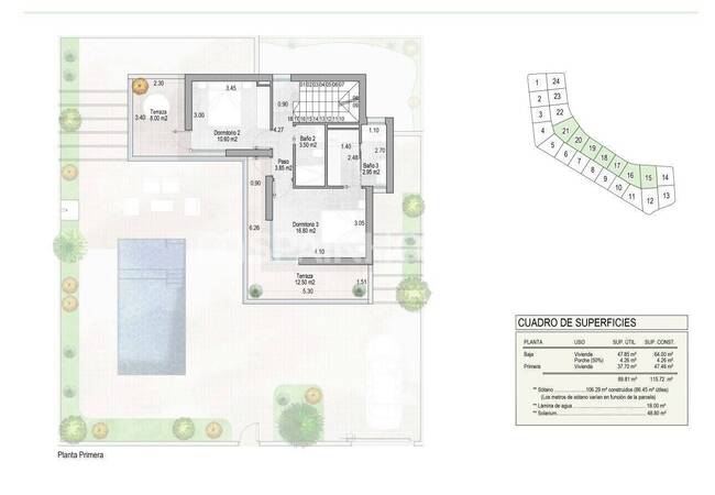 Torre Pacheco'da Prestijli Bir Sitede Modern Villalar 112