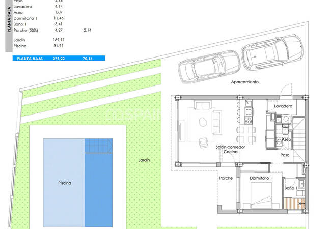 San Pedro'da Özel Havuzlu Otoparklı Müstakil Villalar 28