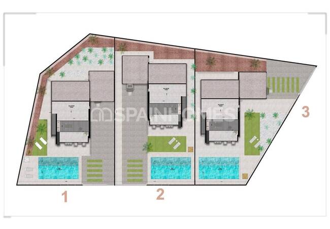 Detached Bungalow Style Villas with Pools in San Javier 14