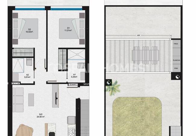 Квартиры в Удачном Месте Сан-Педро-дель-Пинатар, Коста-Калида 14