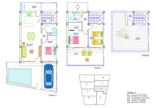 San Pedro Del Pinatar'da 3 Yatak Odalı ve Özel Havuzlu Villalar 38