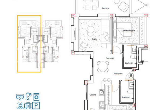 Los Alcázares'te Plaja ve Golf Sahasına Yakın Konumda Daireler 23