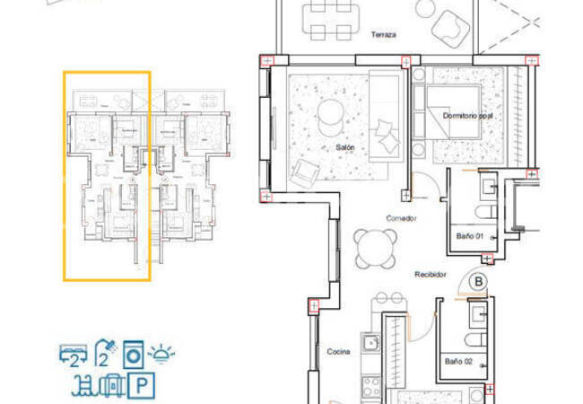 Los Alcázares'te Plaja ve Golf Sahasına Yakın Konumda Daireler 29
