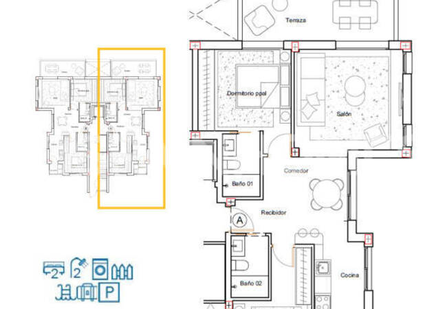 Los Alcázares'te Plaja ve Golf Sahasına Yakın Konumda Daireler 28