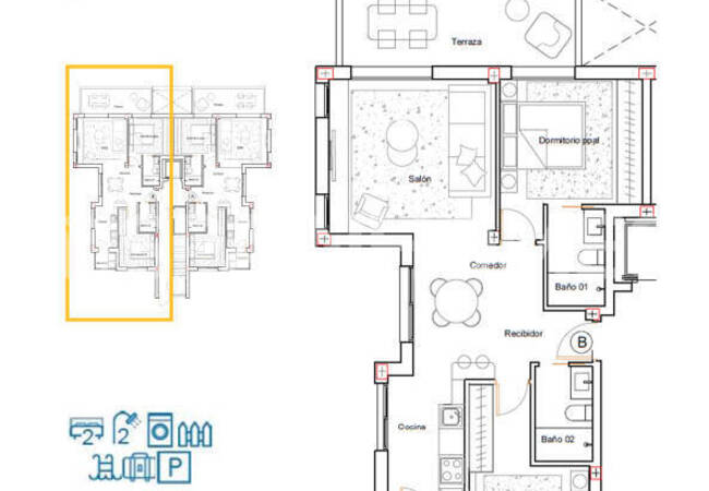 Los Alcázares'te Plaja ve Golf Sahasına Yakın Konumda Daireler 27