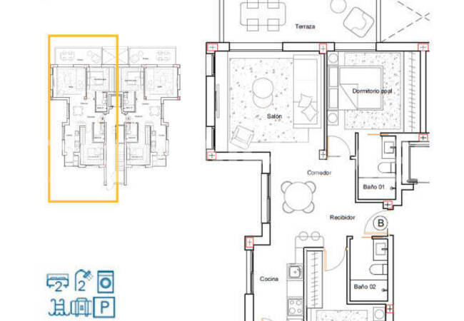 Los Alcázares'te Plaja ve Golf Sahasına Yakın Konumda Daireler 25
